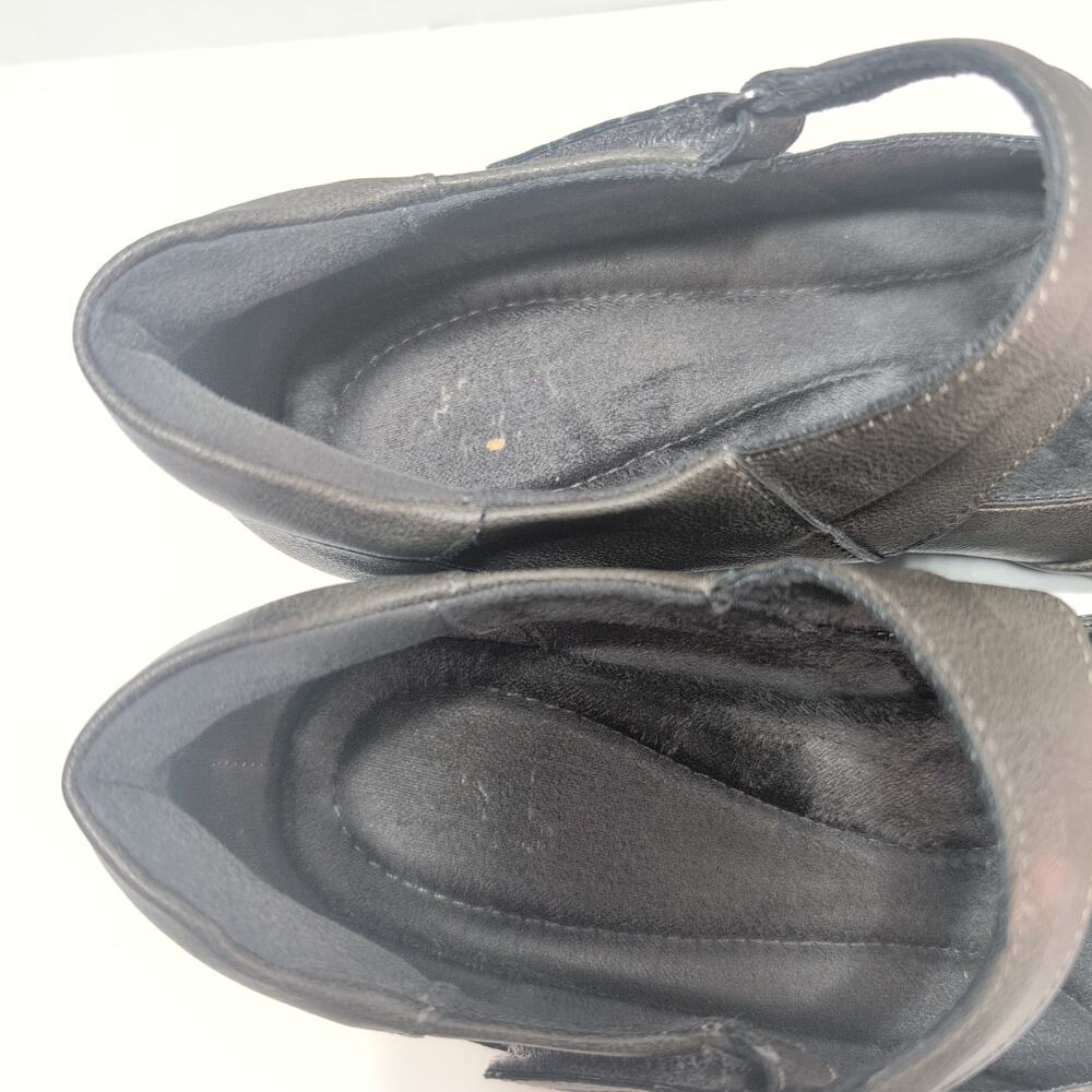 JBU Vegan Leather Gloria Mary Jane Comfort Block Heels Women's 10M - Picture 4 of 8
